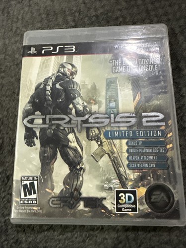Crysis limited edition sony - crysis,